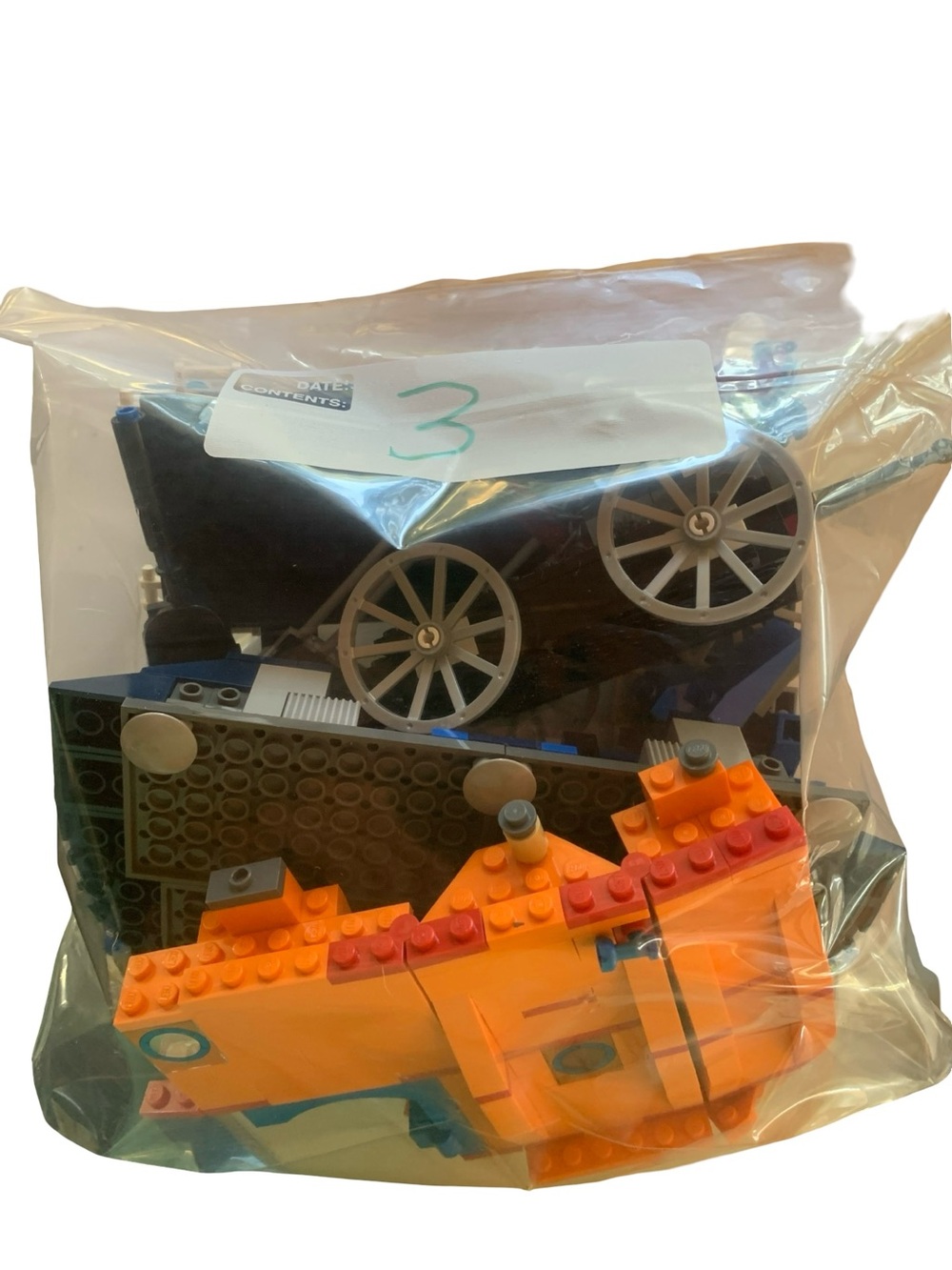 LEGO Mixed Lot of Partial Builds Parts Pieces Lot Of 4 Gallon Storage Bags - Picture 5 of 8